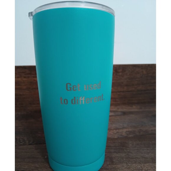 The Chosen (TV Series) 20 oz Stainless Steel Tumbler / Coffee Cup in Teal - Picture 2 of 4